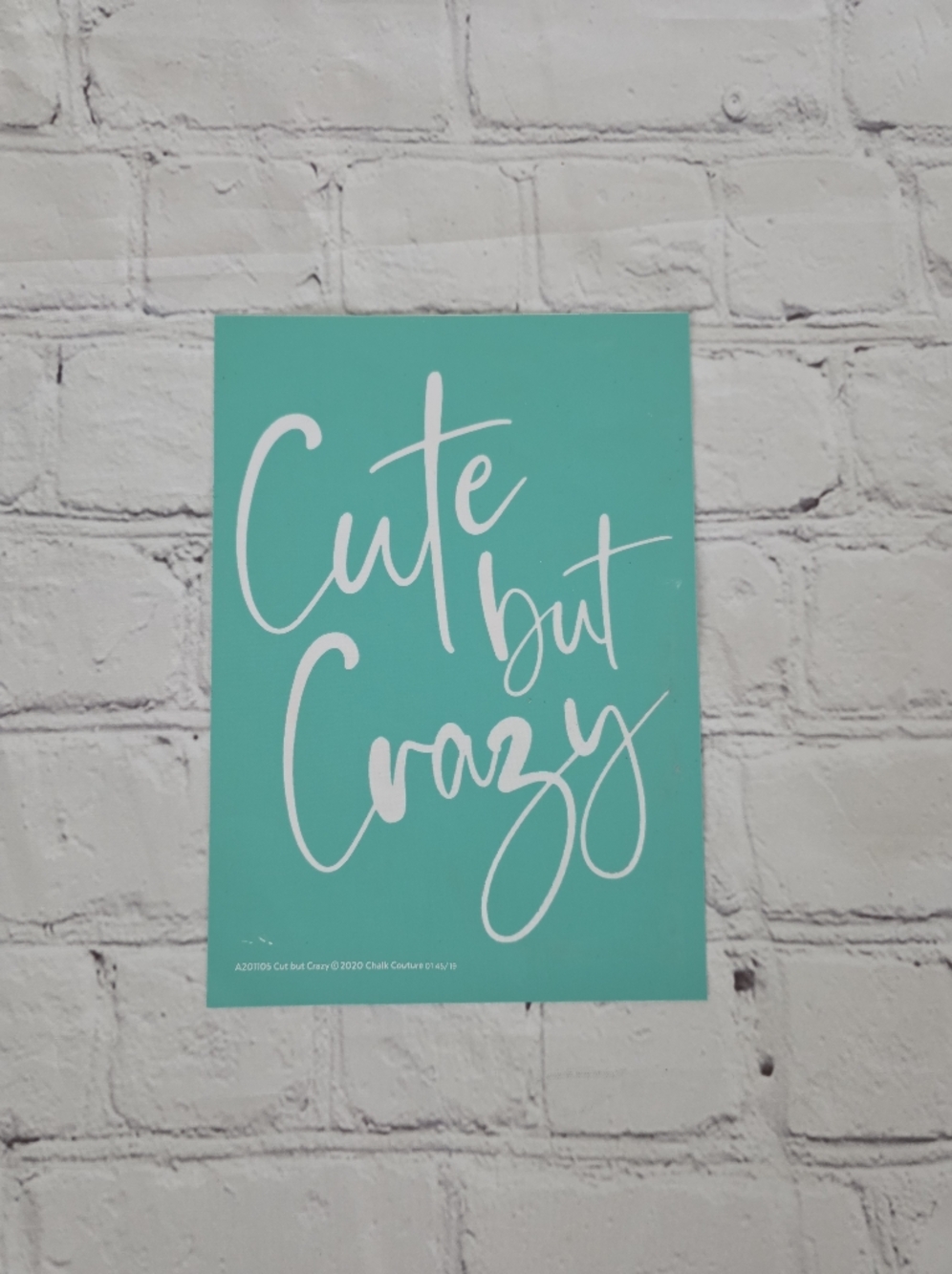 Chalk Couture - A Size Transfer